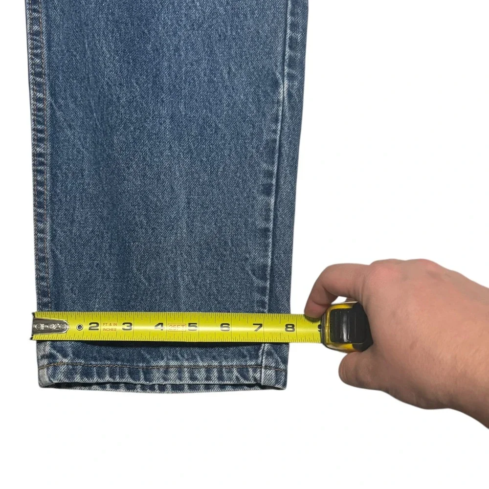 Vintage 1995 Levi's 505 Regular Fit Straight Leg Jeans Mens 38x32 (Fit 37x30.75)